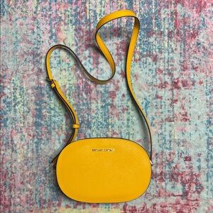 LIKE NEW! Michael Kors Vibrant Yellow Crossbody Bag